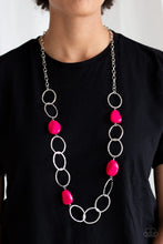 Load image into Gallery viewer, Paparazzi's Modern Day Malibu - Pink necklace
