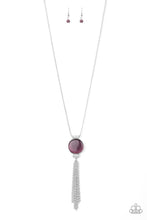 Load image into Gallery viewer, Paparazzi's Happy As Can BEAM - Purple Necklace
