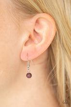 Load image into Gallery viewer, Paparazzi's Happy As Can BEAM - Purple Necklace
