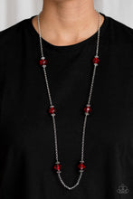Load image into Gallery viewer, Paparazzi's Season of Sparkle - Red necklace
