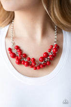 Load image into Gallery viewer, Paparazzi's Walk This BROADWAY- Red necklace
