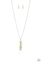 Load image into Gallery viewer, Paparazzi's Teardrop Serenity - Yellow Pearl necklace

