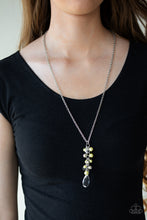 Load image into Gallery viewer, Paparazzi's Teardrop Serenity - Yellow Pearl necklace
