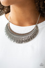 Load image into Gallery viewer, Paparazzi's Large As Life - Silver necklace

