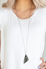 Load image into Gallery viewer, Paparazzi's Ultra Sharp - Silver necklace

