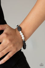 Load image into Gallery viewer, Paparazzi's Unwind - White Urban Men bracelet
