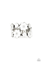 Load image into Gallery viewer, Paparazzi's Floral Crowns - White ring
