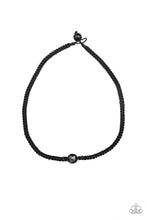 Load image into Gallery viewer, Paparazzi's Go Climb a Mountain - Black Urban Men Necklace
