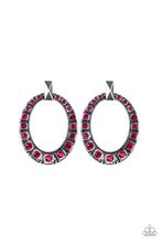 Load image into Gallery viewer, Paparazzi's All For GLOW - Pink earrings
