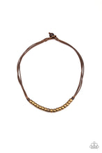 Load image into Gallery viewer, Paparazzi's On The TREASURE Hunt - Brown Urban Men Necklace
