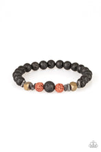 Load image into Gallery viewer, Paparazzi's Empowered - Red Urban Men bracelet
