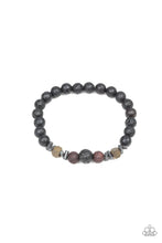 Load image into Gallery viewer, Paparazzi's Empowered - Brown Urban Men bracelet
