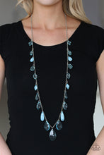 Load image into Gallery viewer, Paparazzi's GLOW And Steady Wins The Race - Blue necklace
