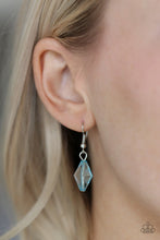Load image into Gallery viewer, Paparazzi's GLOW And Steady Wins The Race - Blue necklace
