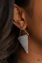 Load image into Gallery viewer, Paparazzi's Have a Bite - Silver post earrings
