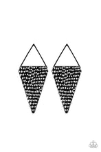 Load image into Gallery viewer, Paparazzi's Have A Bite - Black post earrings
