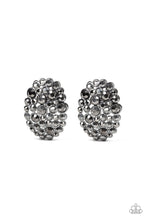 Load image into Gallery viewer, Paparazzi's Daring Dazzle - Black post earrings
