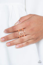 Load image into Gallery viewer, Paparazzi's All Over the Place - Copper ring

