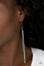 Load image into Gallery viewer, Paparazzi's Streamlined - Black earrings
