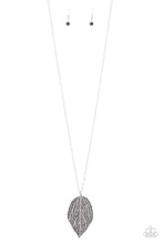 Load image into Gallery viewer, Paparazzi's Natural Re-LEAF - Silver necklace
