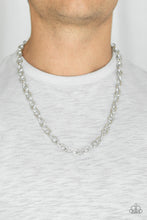Load image into Gallery viewer, Paparazzi's Courtside Seats - Silver Men Urban necklace
