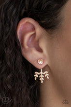 Load image into Gallery viewer, Paparazzi's Autumn Shimmer - Rose Gold post earrings
