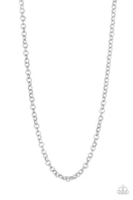 Load image into Gallery viewer, Paparazzi's Courtside Couture - Silver Urban Men necklace
