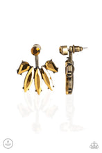 Load image into Gallery viewer, Paparazzi's Stunningly Striking - Brass post earrings
