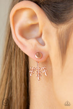 Load image into Gallery viewer, Paparazzi's Autumn Shimmer - Copper post earrings
