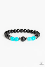 Load image into Gallery viewer, Paparazzi's Super Serene - Blue Urban Men bracelet
