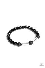 Load image into Gallery viewer, Paparazzi's Metro Meditation - Silver Urban Men bracelet
