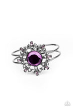 Load image into Gallery viewer, Paparazzi's Elaborate Elegance - Purple bracelet
