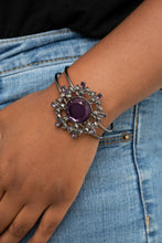 Load image into Gallery viewer, Paparazzi's Elaborate Elegance - Purple bracelet
