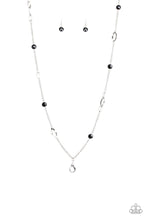 Load image into Gallery viewer, Paparazzi's Duchess Dazzle - Black necklace (lanyard)
