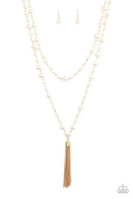 Load image into Gallery viewer, Paparazzi's Social Hour - Gold Pearl necklace
