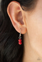 Load image into Gallery viewer, Paparazzi's Terra Trails - Red necklace
