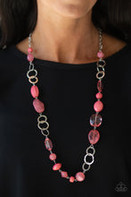 Load image into Gallery viewer, Paparazzi's Prismatic Paradise - Pink necklace
