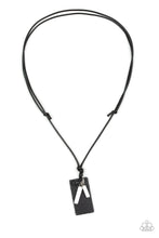 Load image into Gallery viewer, Paparazzi's Explorer Edge - White Urban Men Necklace

