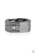 Load image into Gallery viewer, Paparazzi's Atlas - Gunmetal Men Ring
