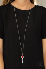 Load image into Gallery viewer, Paparazzi's Unlock Every Door -Red necklace
