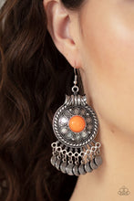 Load image into Gallery viewer, Paparazzi's Rural Rhythm - Orange Earrings
