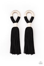 Load image into Gallery viewer, Paparazzi's Moroccan Mambo - Black post earrings
