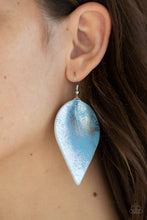 Load image into Gallery viewer, Paparazzi's Enchanted Shimmer - Blue earrings
