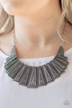 Load image into Gallery viewer, Paparazzi's Metro Mane - Silver necklace

