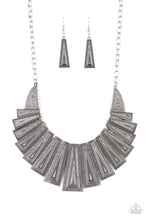 Load image into Gallery viewer, Paparazzi's Metro Mane - Silver necklace
