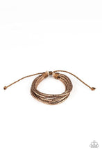 Load image into Gallery viewer, Paparazzi's GLITTER-tastic - Brown Urban bracelet
