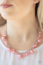 Load image into Gallery viewer, Paparazzi's Uptown Pearls - Orange necklace
