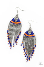 Load image into Gallery viewer, Paparazzi's BEADazzle Me - Silver Seed Beads earrings
