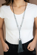 Load image into Gallery viewer, Paparazzi's Brush It Off - Silver necklace
