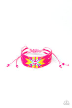 Load image into Gallery viewer, Paparazzi's Beaded Badlands - Pink Seed Bead bracelet - Pink bracelet
